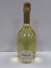 Bottle of Ruinart Blanc De Blancs Champagne, 750ml.