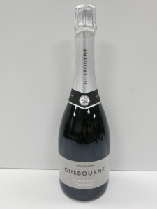 Bottle of Gusbourne Blanc De Blancs Sparkling Wine, 2019, 750ml.