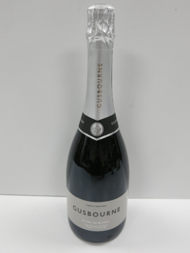 Bottle of Gusbourne Blanc De Blancs Sparkling Wine, 2019, 750ml.
