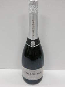 Bottle of Gusbourne Blanc De Blancs Sparkling Wine, 2019, 750ml.