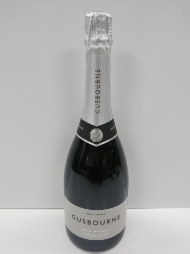 Bottle of Gusbourne Blanc De Blancs Sparkling Wine, 2019, 750ml.