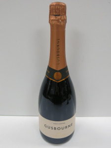 Bottle of Gusbourne Rose Sparkling Wine, 2019, 750ml.