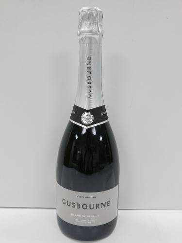 Bottle of Gusbourne Blanc De Blancs Sparkling Wine, 2019, 750ml.