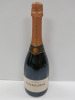 Bottle of Gusbourne Rose Sparkling Wine, 2019, 750ml.