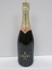 Bottle of Collet Brut Rose Champagne, 750ml.