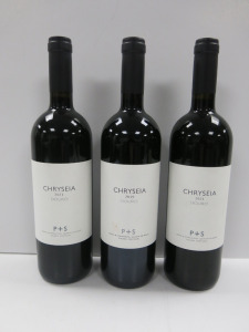 3 x Bottles of Chryseia Douro Red Wine, 2019, 750ml.
