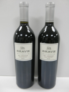 2 x Bottles of Mt Brave Cabernet Sauvignon Red Wine, 2018, 750ml.