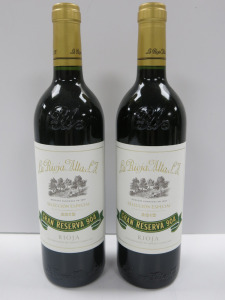 2 x Bottles of La Rioja Alta S.A Gran Reserve 904, 2015, Red Wine, 750ml.