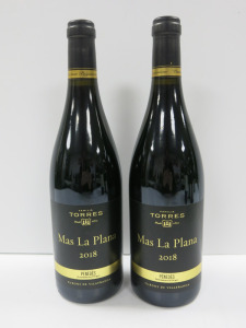2 x Bottles of Turons De Vilafranca Mas La Plana Red Wine, 2018, 750ml.
