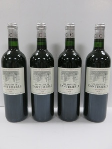 4 x Bottles of Les Allees De Cantemerle Grand Vin De Bordeaux Red Wine, 2016, 750ml.