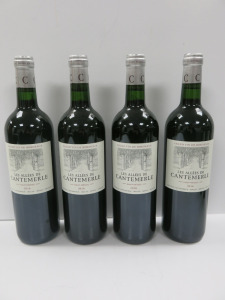 4 x Bottles of Les Allees De Cantemerle Grand Vin De Bordeaux Red Wine, 2016, 750ml.