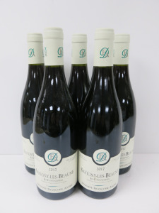 5 x Bottles of Domaine Francois Andre Savigny Les Beaune Red Wine, 2017, 750ml.