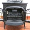 VC Intrepid II Traditional Style, Classic Matt Black MultiFuel Stove. Heat Output 7.5kw. RRP £1699 - 4