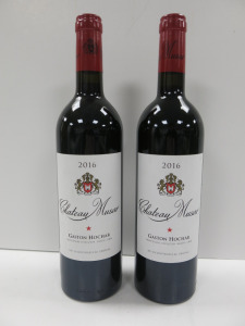 2 x Bottles of Gaston Hochar Chateau Musar Red Wine, 2016, 750ml.