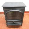 Doure 425 MultiFuel Stove. All Cast Iron Construction in Matt Black Finish, Heat Output 8kw. RRP £1279 - 2