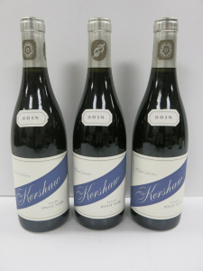 3 x Bottes of Kershaw Elgin Pinot Noir Red Wine, 2018, 750ml.
