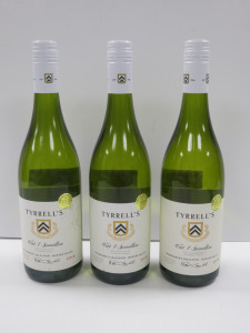 3 x Bottles of Tyrell's Vat 1 Semillon White Wine, 2016, 750ml.