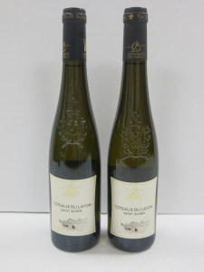 2 x Bottles of Domaine Des Forges Coteaux Du Layon Saint Aubin White Wine, 2023, 500ml.