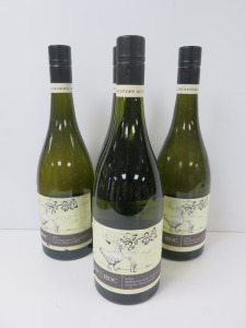4 x Bottles of Hen & Chicken Ad Hoc Chardonnay White Wine, 2021, 750ml.