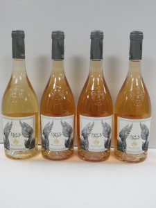 4 x Bottles of Rock Angel Cotes de Provence Rose Wine, 3 x 2023 & 1 x 2024, 750ml.