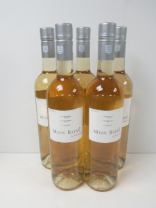 5 x Bottles of Olivier Coste Mon Rose Wine, 2023, 750ml.