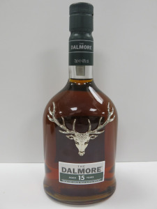 Bottle of The Dalmore Highland Single Malt Whisky, Aged 15 Years, 700ml