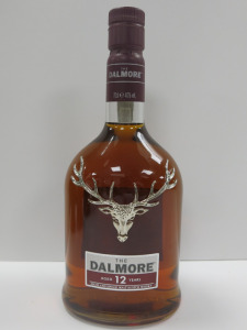 Bottle of The Dalmore Highland Single Malt Whisky, Aged 12 Years, 700ml
