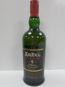 Bottle of Ardbeg Wee Beastie The Ultimate Islay Single Malt Scotch Whisky, Aged 5 Years, 700ml.