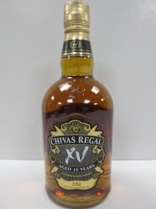 Bottle of Chivas Regal XV Blended Scotch Whisky, Aged 15 Years, 700ml.