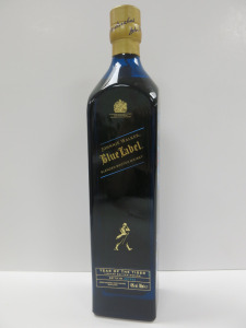 Bottle of Johnnie Walker Blue Label Year of The Tiger Limited Edition Blended Scotch Whisky, Bottle No: 221592, 700ml.