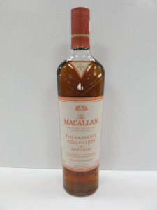 Bottle of The Macallan The Harmony Collection Rich Cacao Highland Single Malt Scotch Whisky, 700ml.