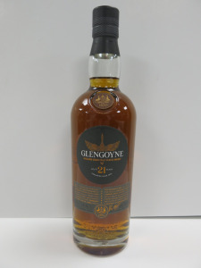 Bottle of Glengoyne Highland Single Malt Scotch Whisky, Aged 21 Years, 700ml.