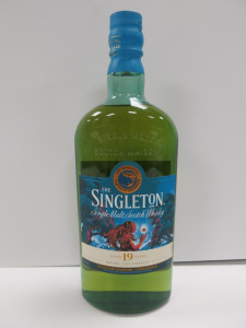 Bottle of The Singleton Natural Cask Strength Single Malt Scotch Whisky, Aged 19 Years, 700ml.