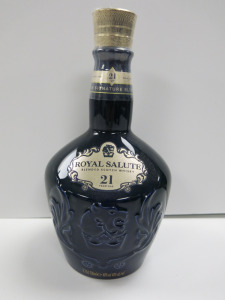 Bottle of Royal Salute Blended Scotch Whisky, Aged 21 Years, 700ml.