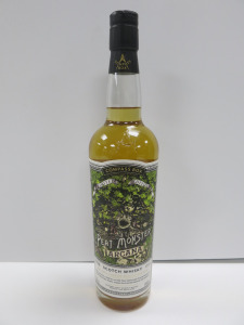 Bottle of Compass Box Arcana Peat Monster Blended Malt Scotch Whisky, 700ml.