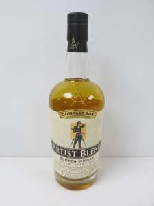Bottle of Compass Box Artist Blend Blended Scotch Whisky, 700ml.