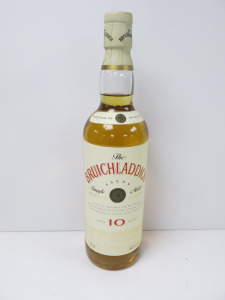 Bottle of Bruichladdich Islay Single Malt Scotch Whisky, Aged 10 Years, 700ml.