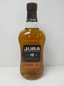 Bottle of Jura Single Malt Scotch Whisky, Aged 12 Years, 700ml.