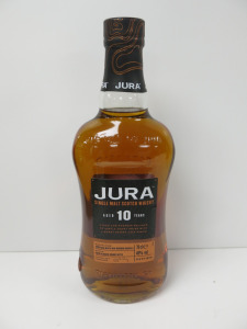 Bottle of Jura Single Malt Scotch Whisky, Aged 10 Years, 700ml.