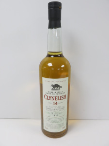 Bottle of Clynelish Single Malt Scotch Whisky, Aged 14 Years, 700ml.