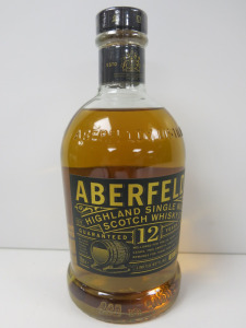 Bottle of Aberfeldy Limited Bottling Highland Single Malt Scotch Whisky, 12 Years Old, 700ml.