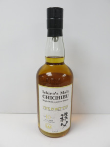 Bottle of Ichiro's Malt Chichibu The First Ten Single Malt Japanese Whisky, Aged 10 Years, Bottled 2020, Bottle No: 3004 of 5000, 700ml.