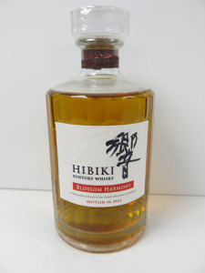 Bottle of Hibiki Suntory Blossom Harmony Blend of Japanese Whisky, Bottled 2022, 700ml.