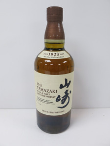 Bottle of The Yamazaki Distillers Reserve Single Malt Japanese Whisky, 700ml.