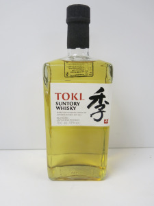 Bottle of Toki Suntory Blended Japanese Whisky, 700ml.