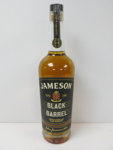 Bottle of Jameson Triple Distilled Black Barrell Irish Whisky, 700ml.