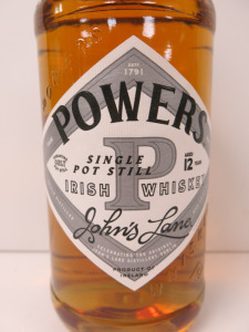 Bottle of Johns Lane Powers Single Pot Still Irish Whisky, Aged 12 Years, 700ml.