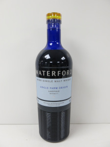 Bottle of Waterford Single Farm Origin Lakefield Edition 1.1 Irish Single Malt Whisky, 700ml.