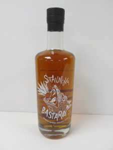 Bottle of Stauning Bastard Danish Whisky, Bottled 2021, Batch 1, 700ml.