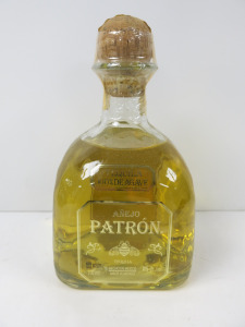 Bottle of Patron Anejo Tequila, 700ml.